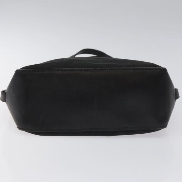 GUCCI GG Canvas Tote Bag Black Silver - Picture 9 of 16